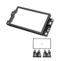 Moldura Painel Dvd 2din Multimidia Captiva 08 A 13 - Grafite