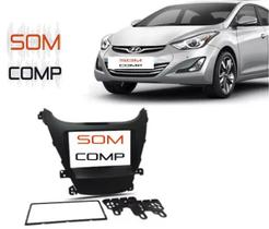 Moldura Painel Elantra Preto Chinês E Japonês Tela 7" Polegadas