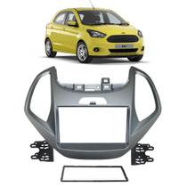 Moldura Painel Ford Ka 2015 2016 2017 7 Polegadas DVD MP5