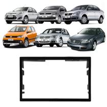 Moldura painel fox 10/13 golf 99/12 2 din ch volkswagen