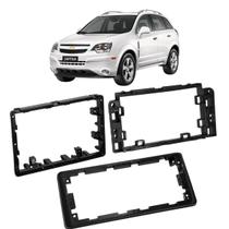 Moldura Painel GM Captiva Fosca Para Multimídia 9 Polegadas Preta