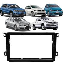 Moldura painel gol g7 18/21 2 din jp/ch volkswagen