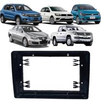 Moldura painel gol g7 18/21 9 pol preto volkswagen Moldura painel gol g7 18/21 9 pol preto volkswagen