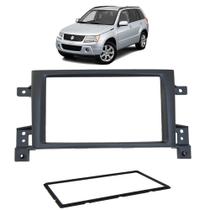 Moldura painel gran vitara 05/15 2 din preto jp/ch