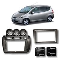 Moldura Painel Honda Fit 2002 Para Multimídia 9 Polegadas Preta Moldura Painel Honda Fit 2002 Para Multimídia 9 Polegadas Preta