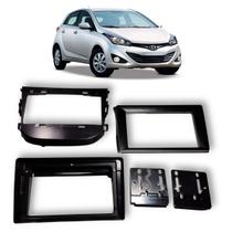 Moldura Painel Hyundai HB20 2012 A 2019 Para Multimídia 9 Polegadas Preta Moldura Painel Hyundai HB20 2012 A 2019 Para Multimídia 9 Polegadas Preta