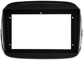 Moldura Painel Mulitmidia 9 Polegadas Fiat Mobi Black Piano