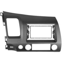 Moldura painel multimídea honda new civic 2007 a 2011 2 din 89/v3