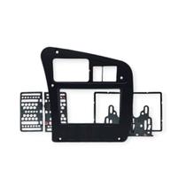 Moldura painel multimidia 2din 7 pol mercedes benz 1620 Moldura painel multimidia 2din 7 pol mercedes benz 1620