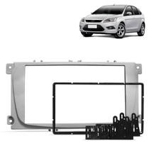 Moldura painel multimidia 2din ford focus 2009 a 2013