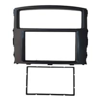 Moldura painel multimidia 2din pajero full 07 a 12