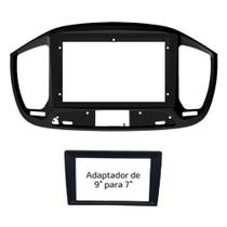 Moldura Painel Multimidia 9 Ou 7 Poleg Fiat Uno 2015 A 2021