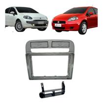 Moldura painel multimidia 9 poleg fiat punto 2008 a 2012 -