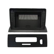 Moldura painel multimidia 9 Poleg Renault Clio G2 1998 a 2005