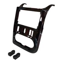 Moldura painel multimidia 9 poleg renault sandero logan