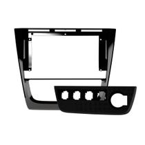 Moldura painel multimidia 9 poleg vw g6 gol voyage saveiro