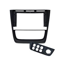 Moldura painel multimidia 9 vw gol saveiro e voyage g6 6 botões Moldura painel multimidia 9 vw gol saveiro e voyage g6 6 botões
