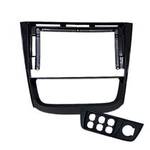 Moldura painel multimidia 9 vw gol saveiro e voyage g6 6 botões