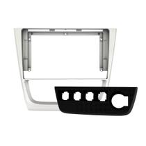 Moldura Painel Multimidia Gol Voyage Saveiro G6 9 Polegadas - Prata