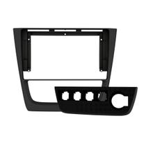 Moldura Painel Multimidia Gol Voyage Saveiro G6 9 Polegadas - Preta Fosca