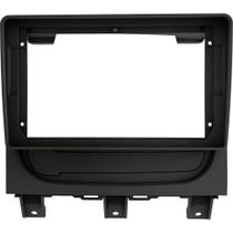 Moldura Painel Multmidia 9" Palio Way 2014 a 2018 - Preta