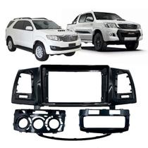 Moldura Painel Para Central Multimídia 9 Polegadas Hilux SW4 2009 a 2015 Moldura Painel Para Central Multimídia 9 Polegadas Hilux SW4 2009 a 2015