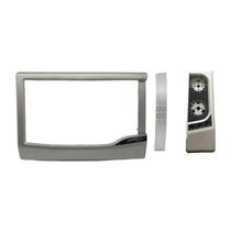 Moldura + Painel + Puxador Original Fischer Gourmet Grill Prata