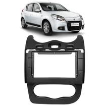 Moldura Painel Renault Sandero 2012 2013 2014 10 Polegadas Som Automotivo