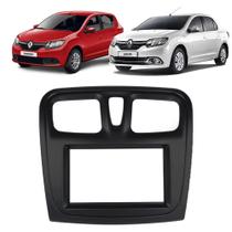 Moldura painel sandero 15/24 2 din jp/ch renault