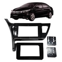 Moldura Painel Toyota Corolla 2017 Para Multimídia 10 Polegadas Com Encaixe Perfeito