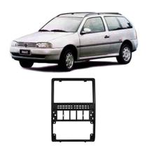 Moldura Painel Volkswagen Parati G2 1996 a 1999 Rádio DVD 2 Din Padrão Chinês e Japonês Preta
