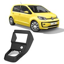 Moldura Painel Volkswagen Up 2014 a 2020 Rádio DVD 2 Din Padrão Chinês e Japonês Preta