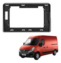 Moldura para central multimidia mp5 10.1 pol 2 din renault master 2021 89/e28 Moldura para central multimidia mp5 10.1 pol 2 din renault master 2021 89/e28