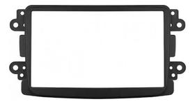 Moldura para central multimidia mp5 7 pol 2 din duster kwid oroch captur logan sandero 2011 a 2020 89/e4