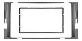 Moldura para central multimidia mp5 7 pol 2 din nissan sentra march versa 2014 a 2019