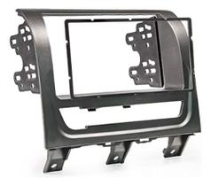Moldura para central multimidia mp5 7 pol 2 din siena strada palio 2013 a 2019 preto ou cinza Moldura para central multimidia mp5 7 pol 2 din siena strada palio 2013 a 2019 preto ou cinza