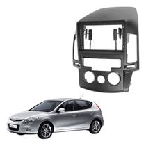 Moldura para central multimidia mp5 9 pol 2 din ar analogico hyundai i30 2009 a 2012 86/a1b
