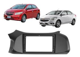 Moldura para central multimidia mp5 9 pol 2 din chevrolet onix joy prisma g2 2012 a 2019 89/m15