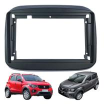 Moldura para central multimidia mp5 9 pol 2 din fiat mobi 2016 a 2023 89/j30