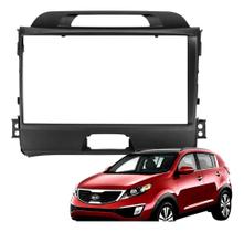 Moldura para central multimidia mp5 9 pol 2 din kia sportage 2010 a 2016 86/c3 Moldura para central multimidia mp5 9 pol 2 din kia sportage 2010 a 2016 86/c3
