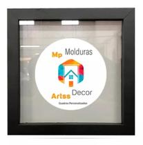 Moldura Para Decoração 35x35 Caixa Alta Com Profundidade Moldura Para Decoração 35x35 Caixa Alta Com Profundidade