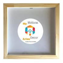 Moldura Para Decoração 35x35 Caixa Alta Com Profundidade Moldura Para Decoração 35x35 Caixa Alta Com Profundidade