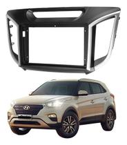Moldura Para Fixação Painel Multimidia 2Din 9 Polegadas Hyundai Creta 2016 a 2020