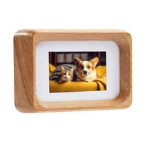 Moldura para fotos de mesa Kattepote Wooden Mini 2x3