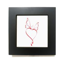 Moldura para fotos ZXT-Parts 4x4 de madeira maciça preta com vidro real