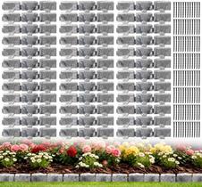 Moldura para Jardim JYINCPED 20,5 m x 7 cm Borda Falsa de Pedra Moldura para Jardim JYINCPED 20,5 m x 7 cm Borda Falsa de Pedra