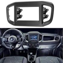 Moldura Para Multimidia Mp5 Painel Som Tela Carro Decorativa Preta Resistente Fiat Nova Strada 2021 a 2024 Moldura Para Multimidia Mp5 Painel Som Tela Carro Decorativa Preta Resistente Fiat Nova Strada 2021 a 2024