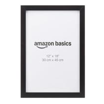 Moldura para Pôster Amazon Basics 30x46 cm Madeira Preta