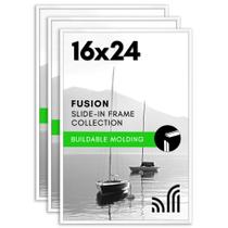 Moldura para pôster da coleção Americanflat Fusion 16x24 cm - Conjunto de 3