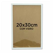 Moldura Para Quadro Decorativo 20x30cm Com Vidro - Várias Cores